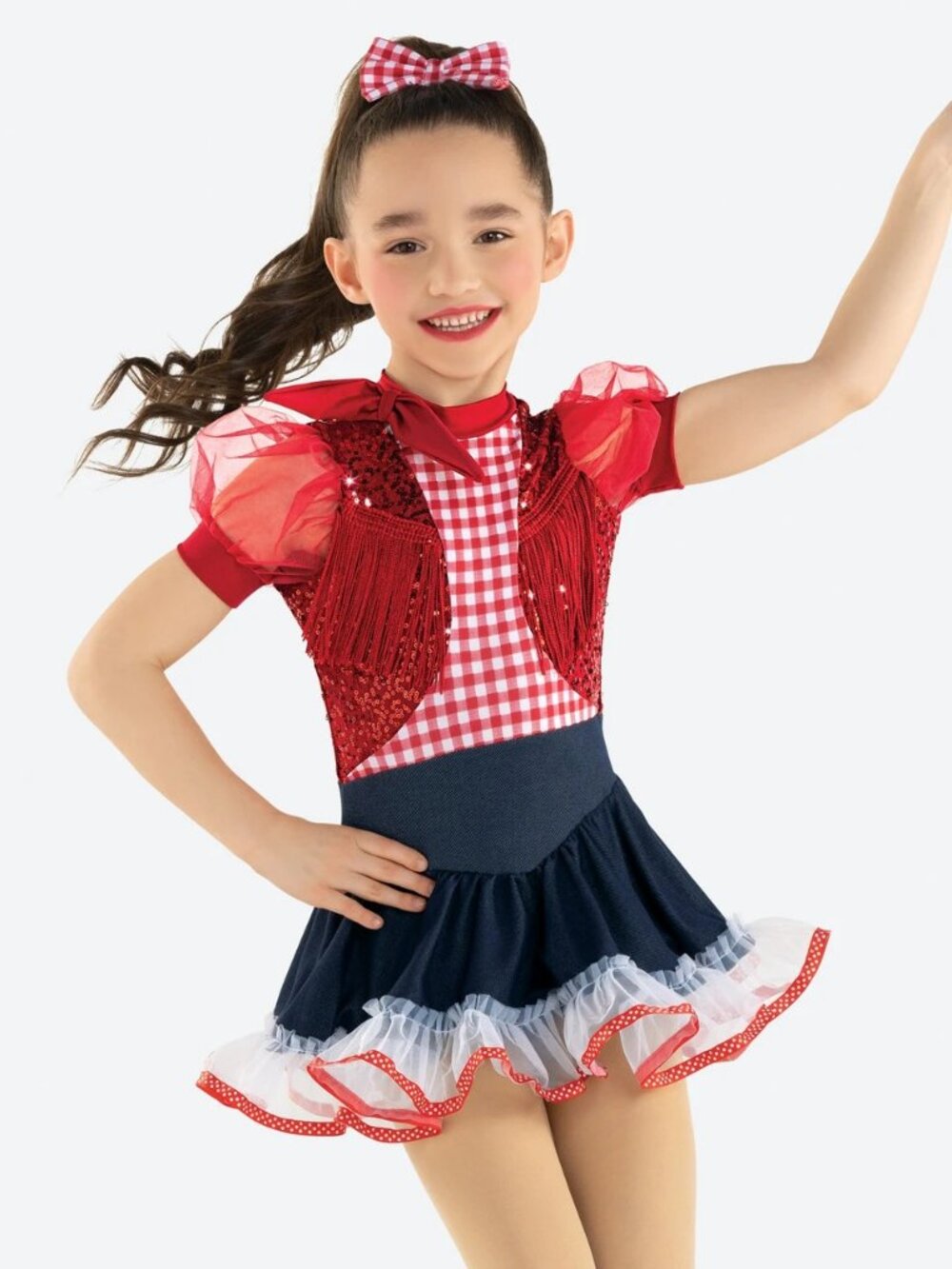 REVOLUTION DANCEWEAR Wild West Cowgirl Dress / Costume – Childs Small